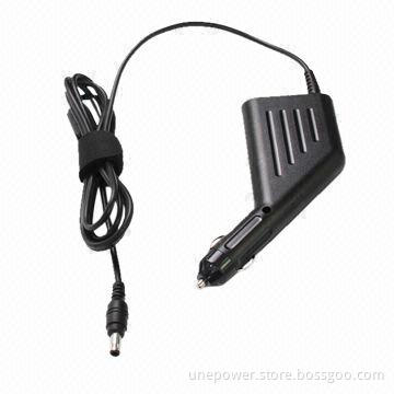 Laptop Car Charger for Samsung, 19V/4.74A/90W, 5.0*3.0mm I-tip Cigarette Type, in Black color